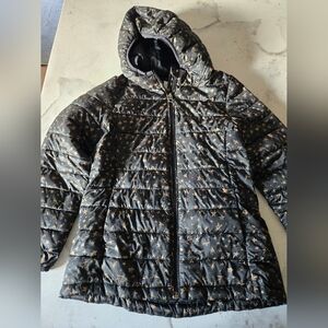 Girls Size 10 Hooded Puffer Jacket